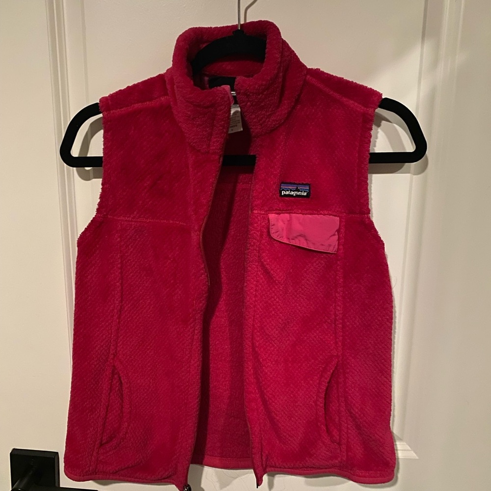 Re-tool Patagonia vest. Pink